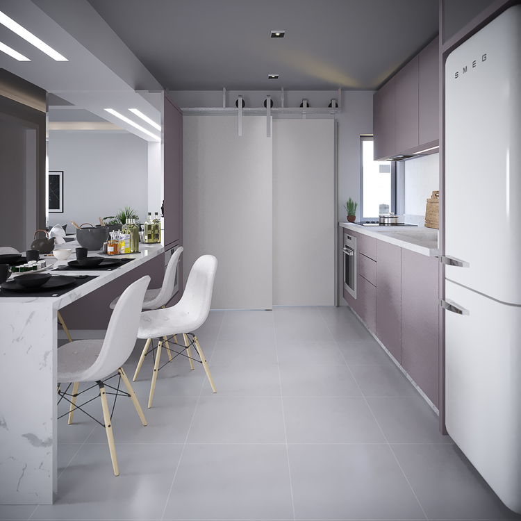Flutua Arquitetura Picarras Balneario Camboriu Interiores Paisagismo Engenharia e BIM Cozinha Gianduia LARI CAM006