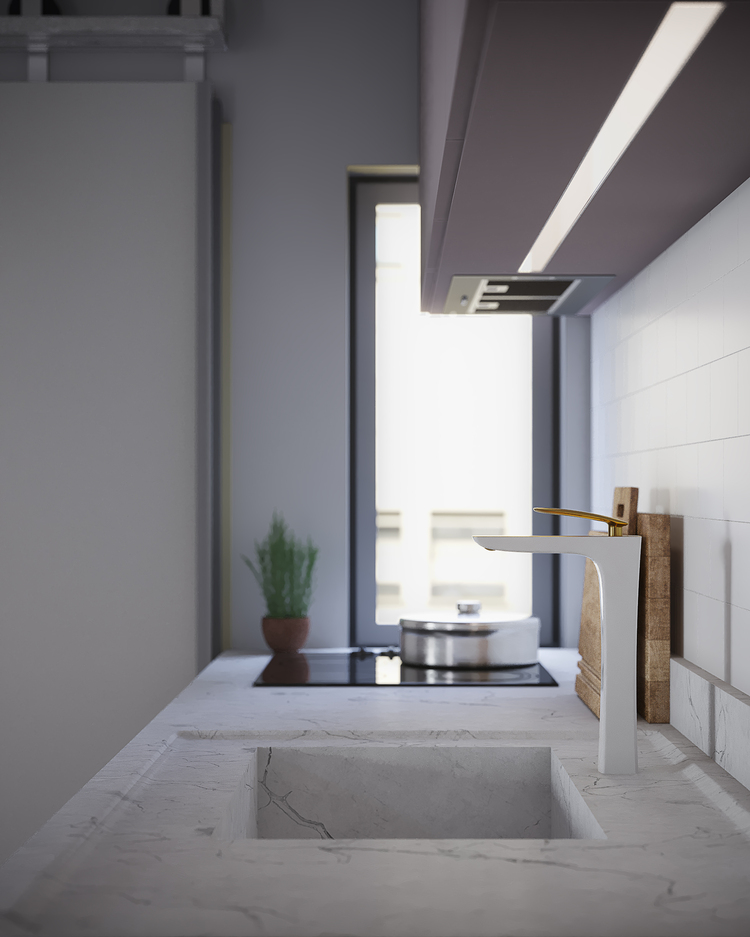 Flutua Arquitetura Picarras Balneario Camboriu Interiores Paisagismo Engenharia e BIM Cozinha Gianduia LARI CAM009