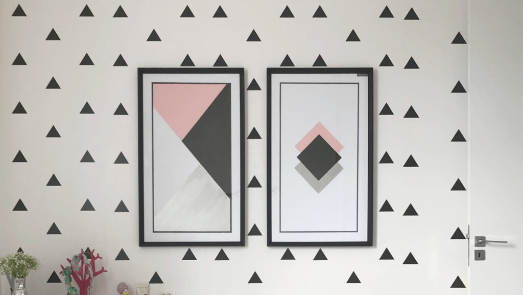 Quarto Infantil Geo Pink